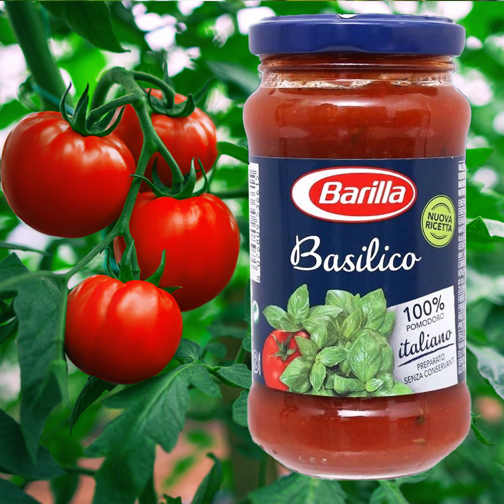 Sốt cà chua húng tây Barilla Basilico 200g F122929