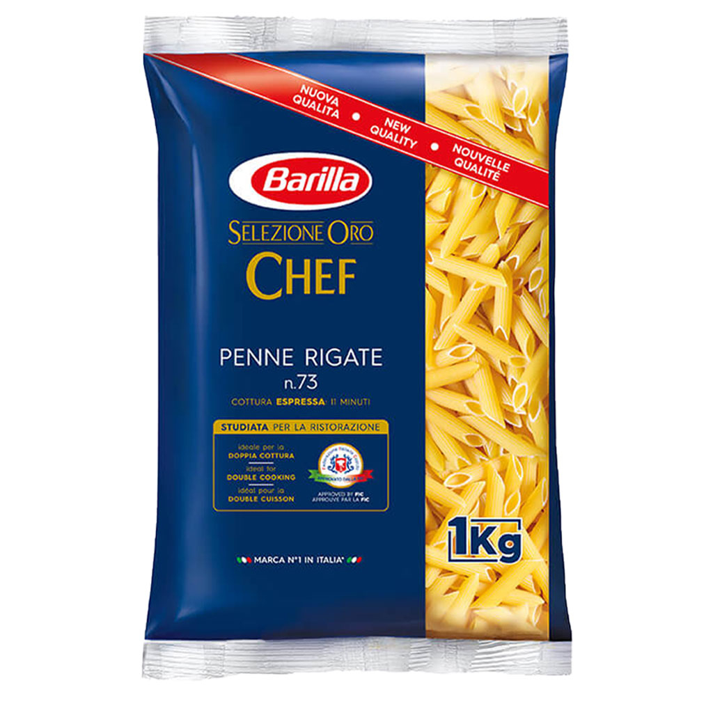 Mỳ nui ống vát chéo các cỡ Barilla Penne 1kg F106198