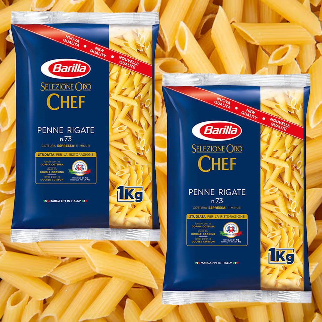 Mỳ nui ống vát chéo các cỡ Barilla Penne 1kg F106198