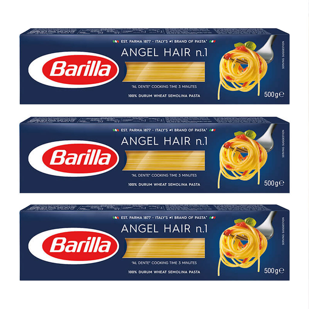 Mì sợi hình ống Barilla Angel Hair 500g F122255