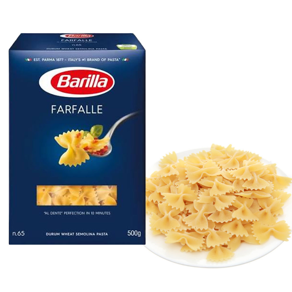 Mỳ nui hình bướm Barilla Farfalle 500g F100400