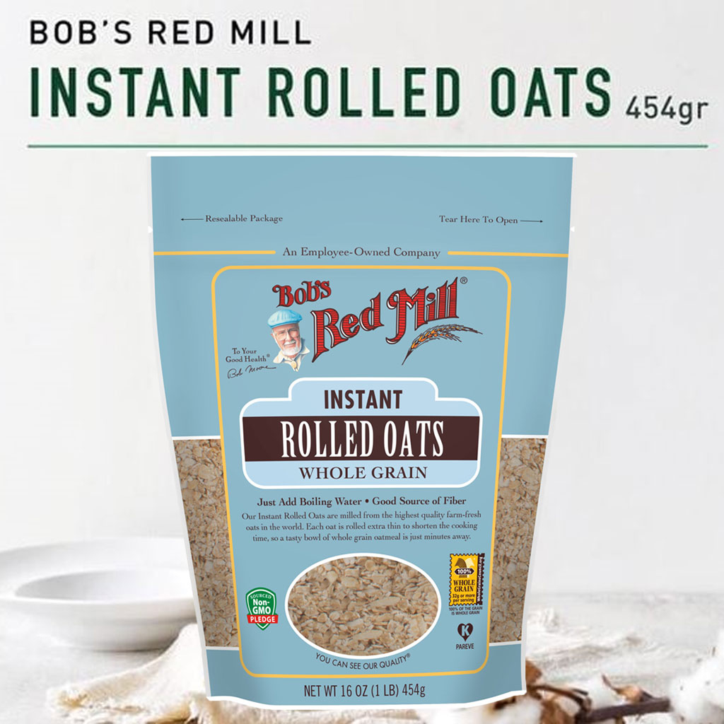 Yến mạch cán ăn liền Bob's Red Mill 454g mã F122925