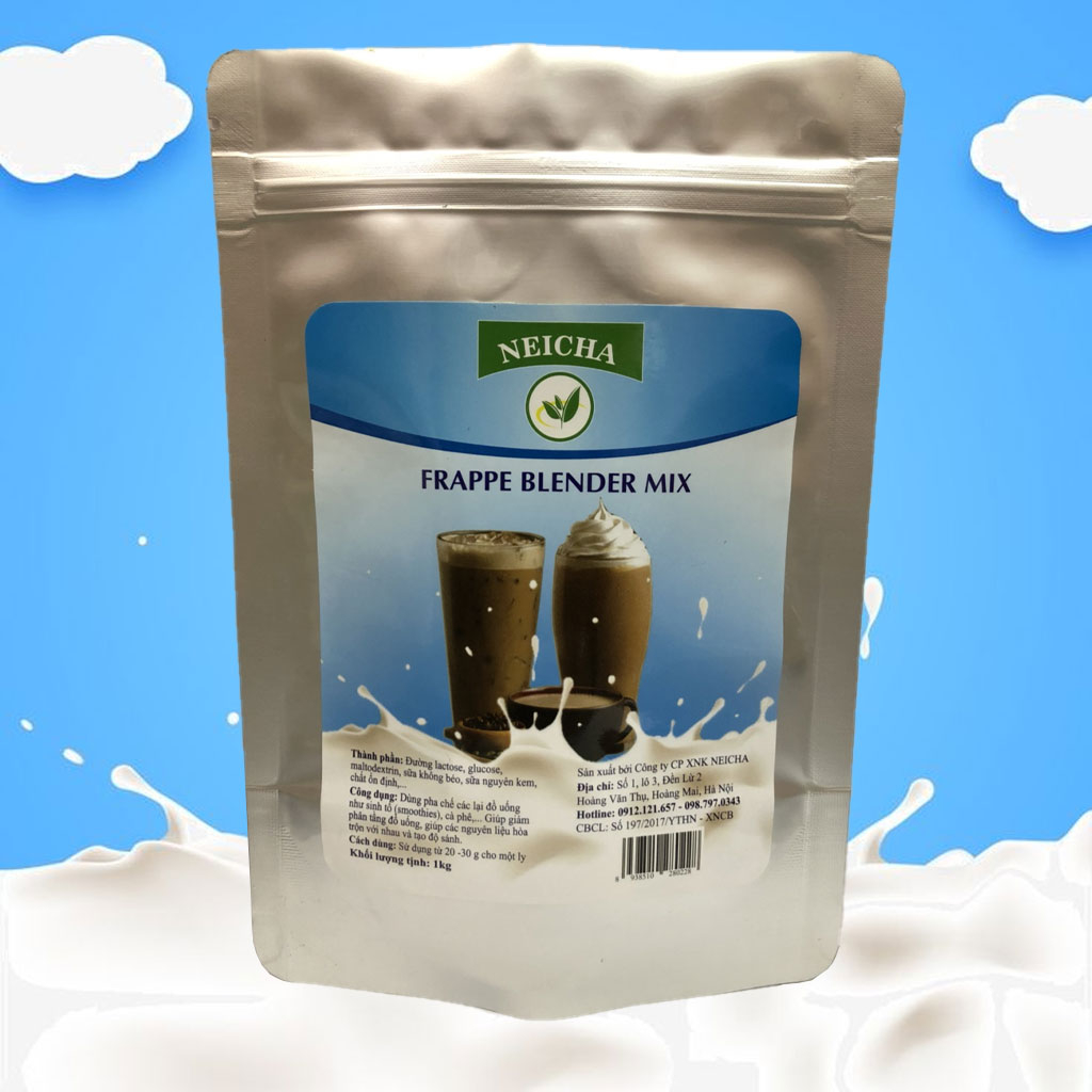 Bột Sinh Tố Đá Xay Neicha Frappe Blender Mix 1 kg