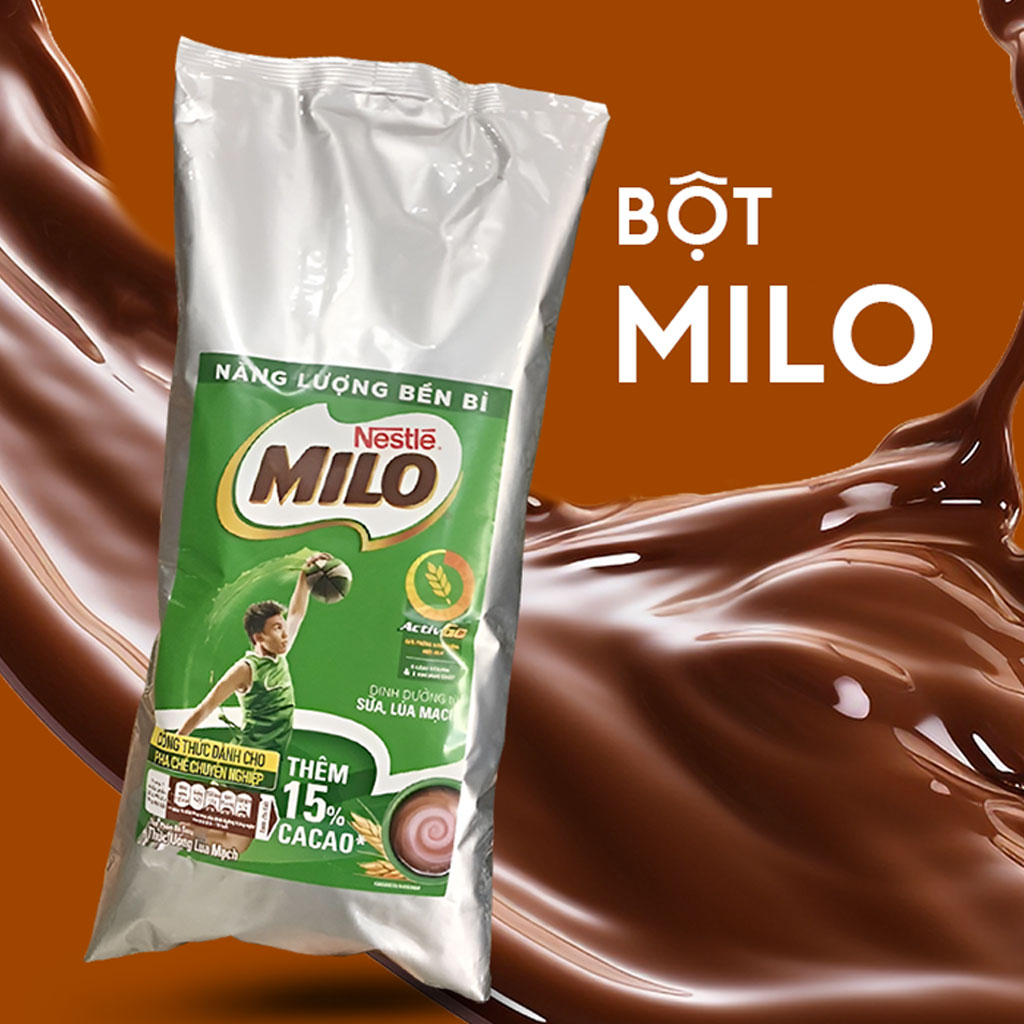 Bột Lúa Mạch Milo Cacao Nguyên Chất 1kg