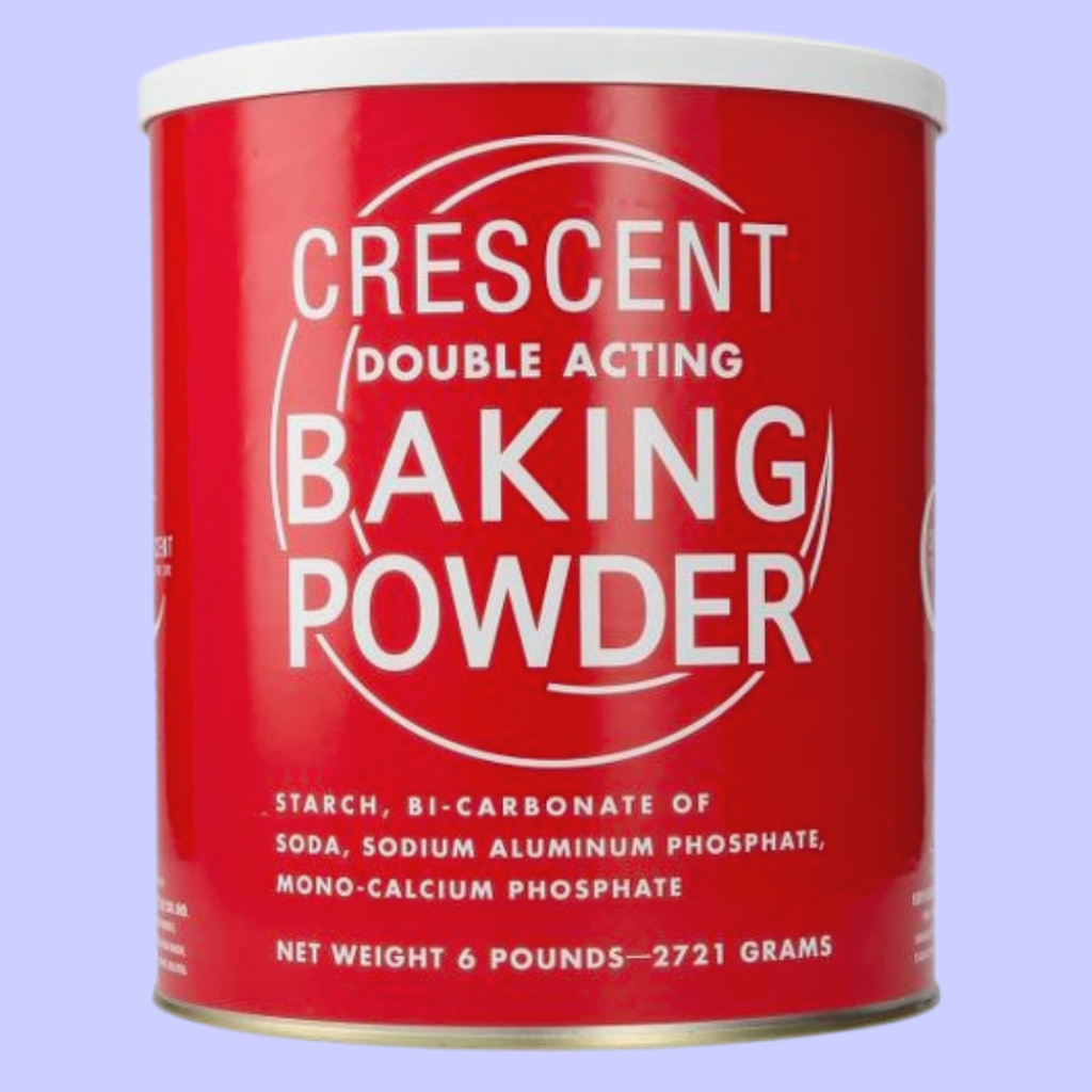 Bột nổi Crescent Double Acting Baking Powder 2721g