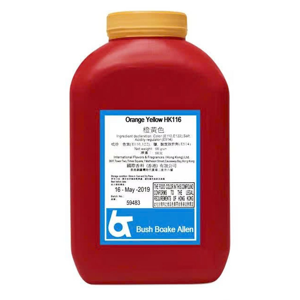 Bột màu vàng cam Permicol Orange Yellow 500g HK116