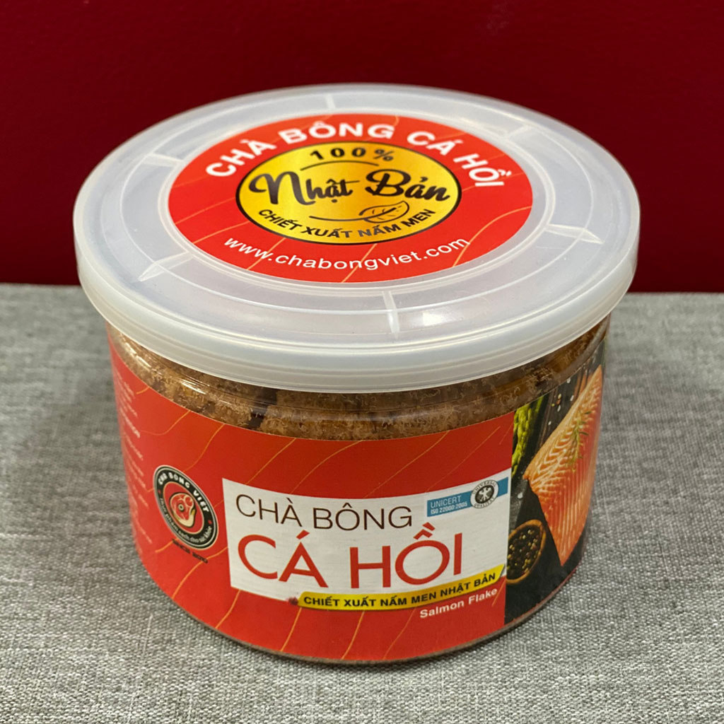 Chà Bông Cá Hồi Chà Bông Việt 100gr