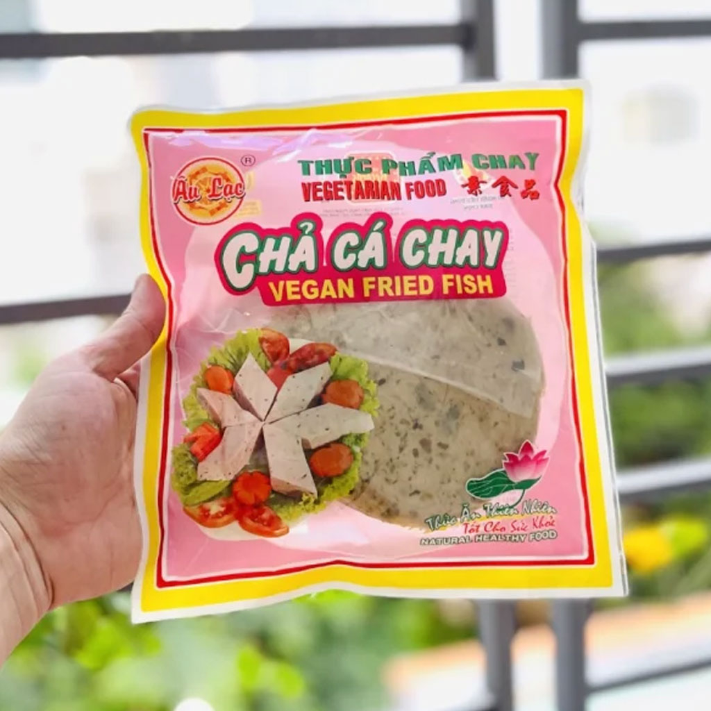 Chả Cá Chay Âu Lạc Vegan Fried Fish 500g.