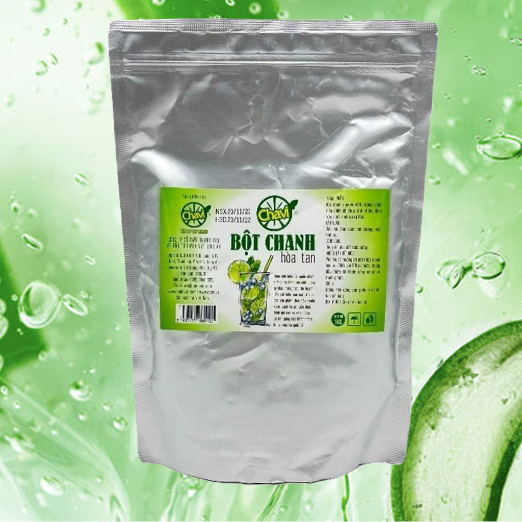 Bột Chanh Hòa Tan Chavi 1Kg