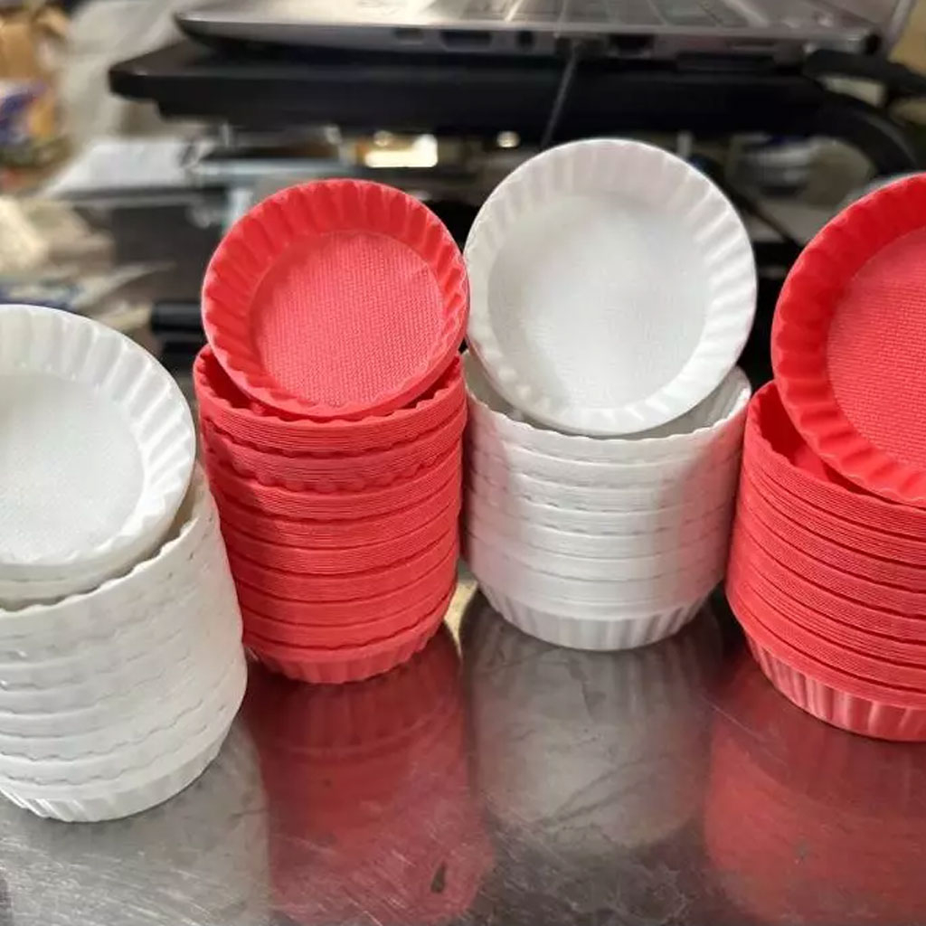 Chén giấy màu