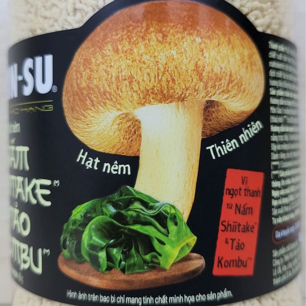 Hạt nêm Chin-su nấm Shiitake & tảo Kombu 450g