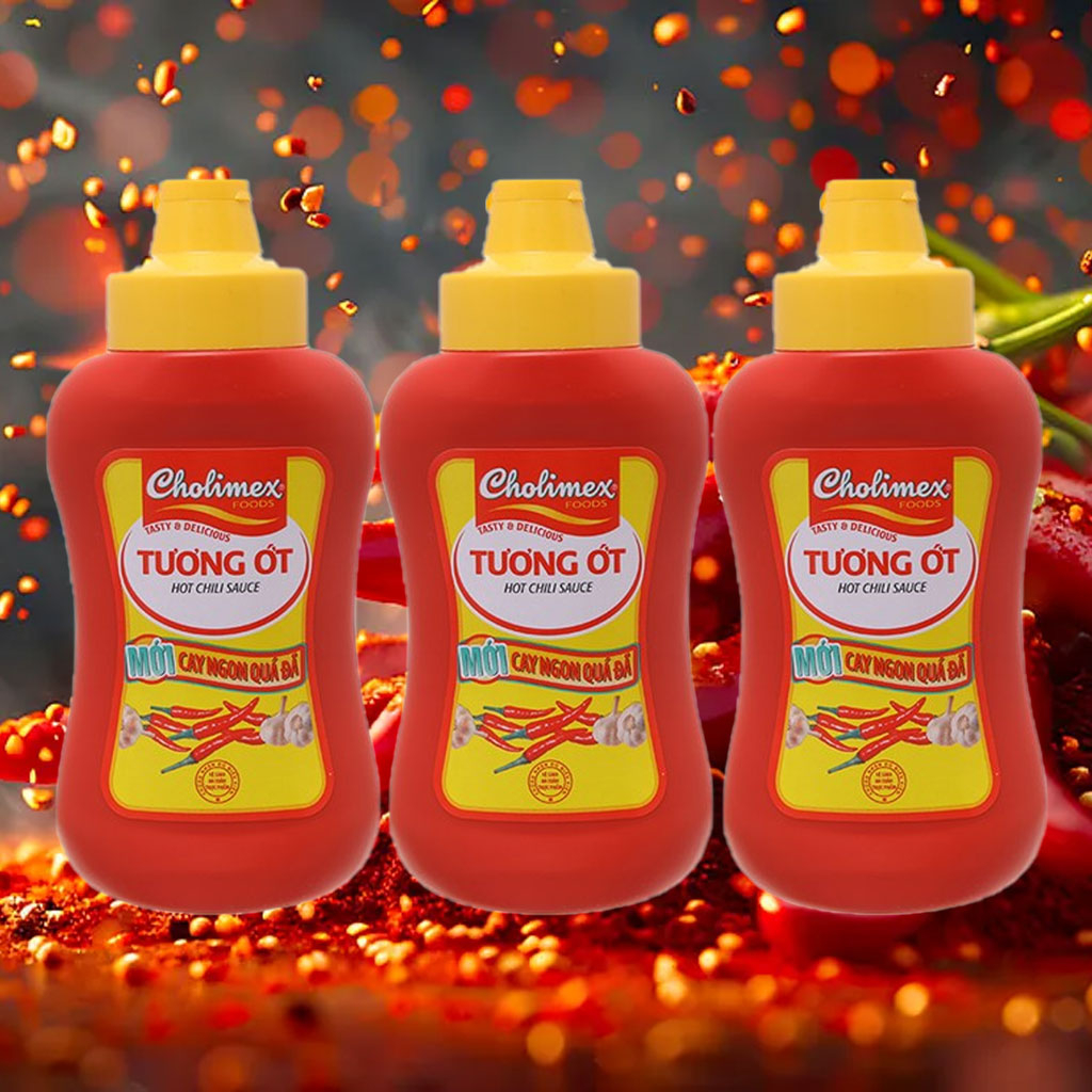Tương ớt nắp xuôi Cholimex 250g