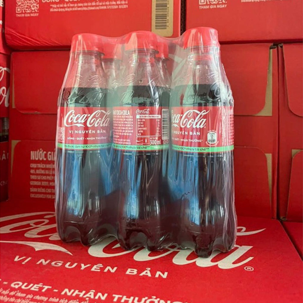 Nước ngọt Coca Cola 300ml x 24