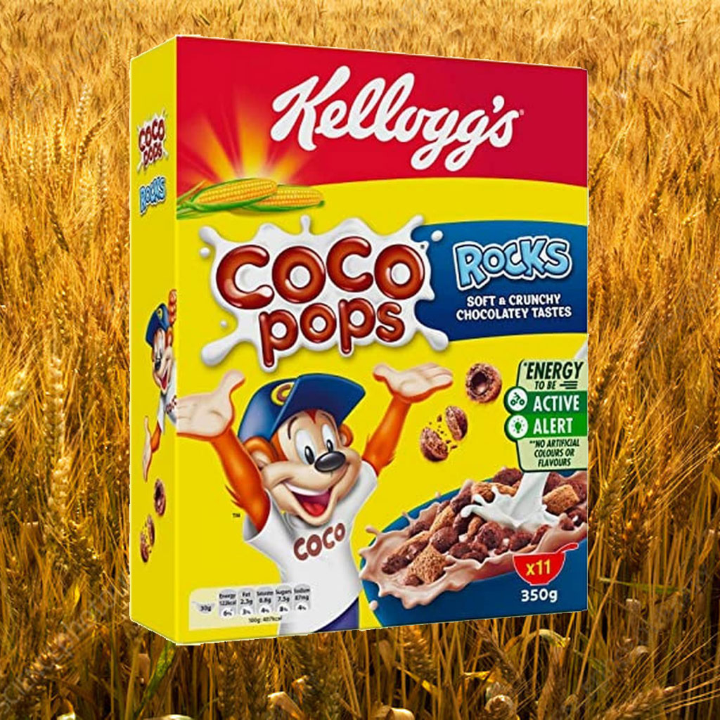 Ngũ cốc Kellogg's Coco Pops vị socola 350g