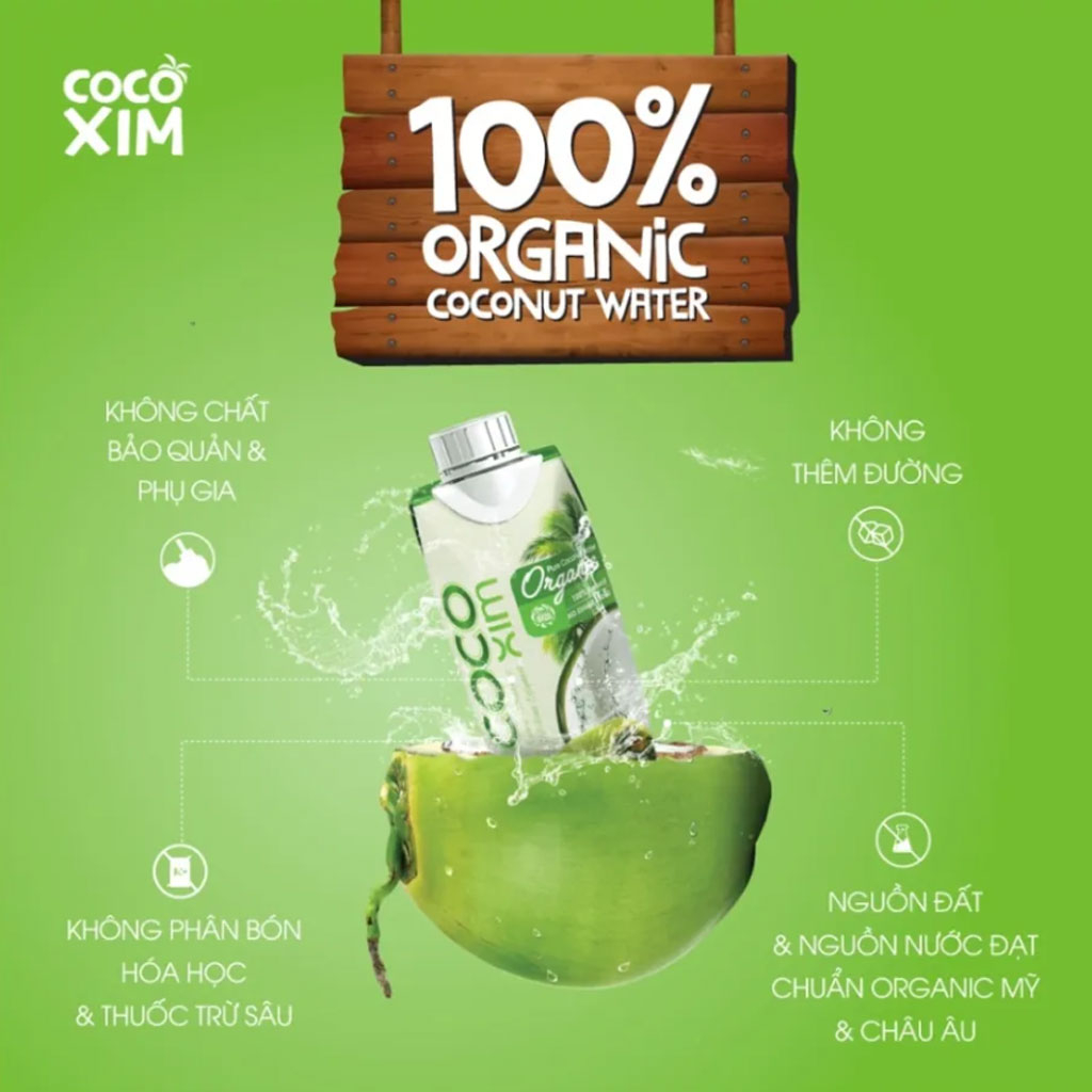 Nước dừa Cocoxim 1 lít