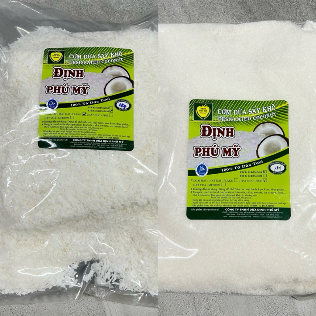 Cơm dừa sấy khô Định Phú Mỹ 1KG