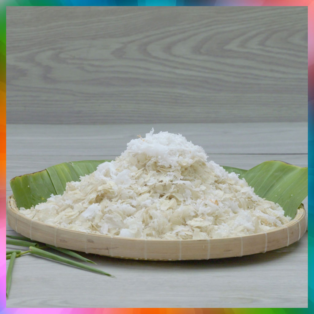 Cốm dẹp trắng 1kg