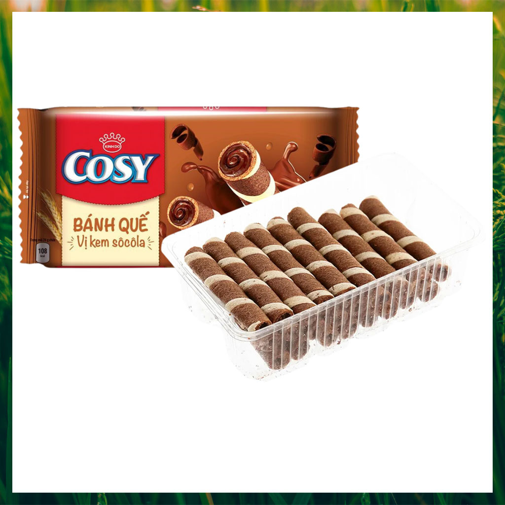 Bánh quế Cosy vị kem socola 135 gr