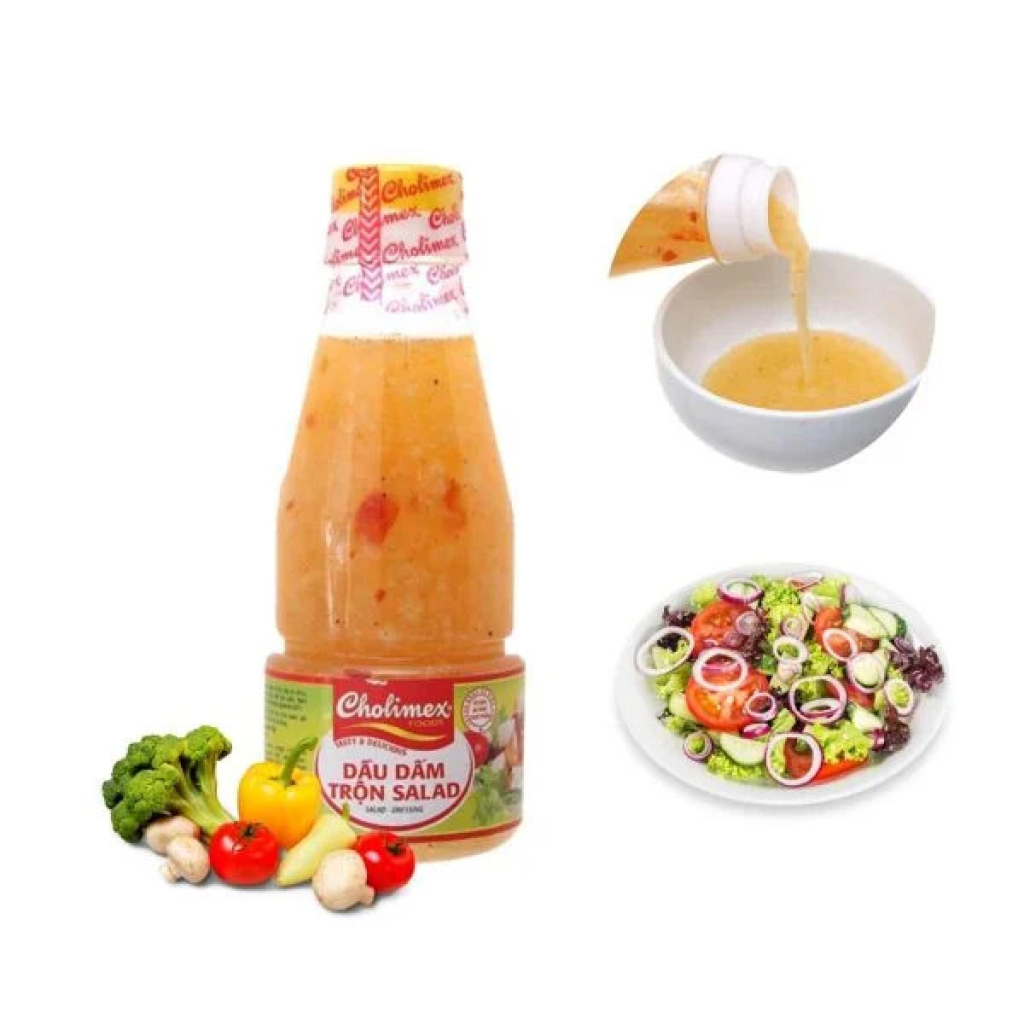 Dầu dấm trộn salad Cholimex chai 270g