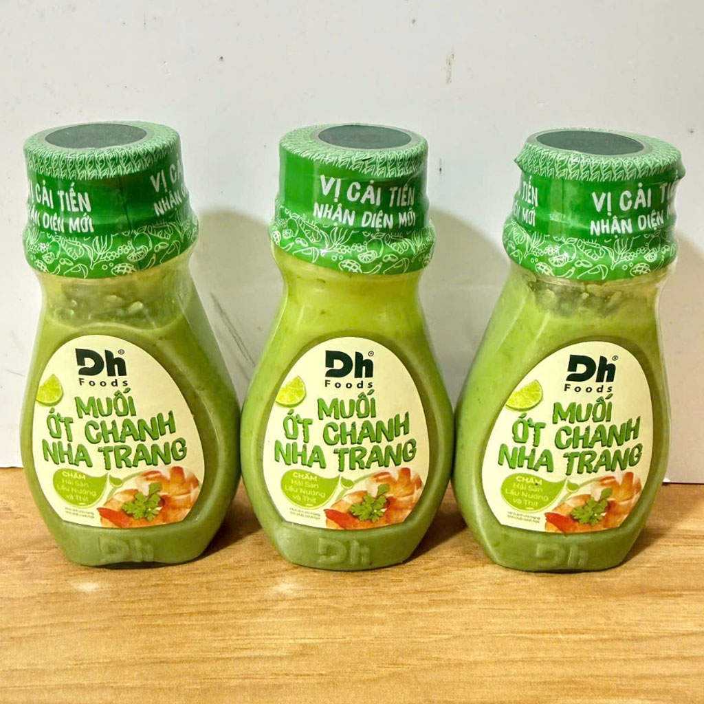 Muối ớt chanh Nha Trang xanh Dh Foods 200gr