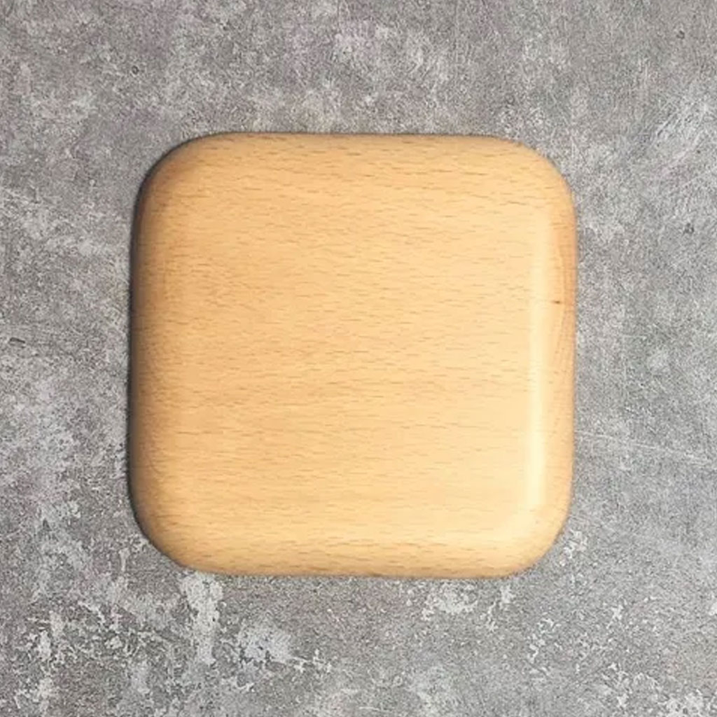 Đĩa lót gỗ vuông 13cm
