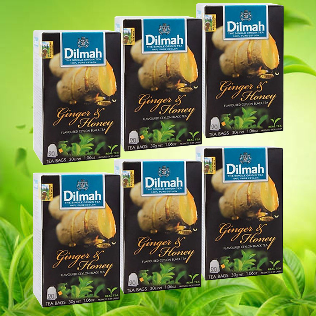 Trà đen gừng mật ong Dilmah 30g