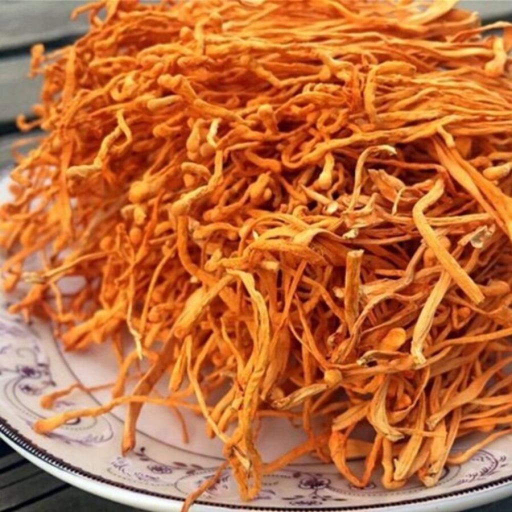Hoa đông trùng hạ thảo khô