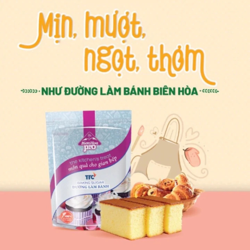 Đường Xay Làm Bánh Biên Hòa Gói 1KG