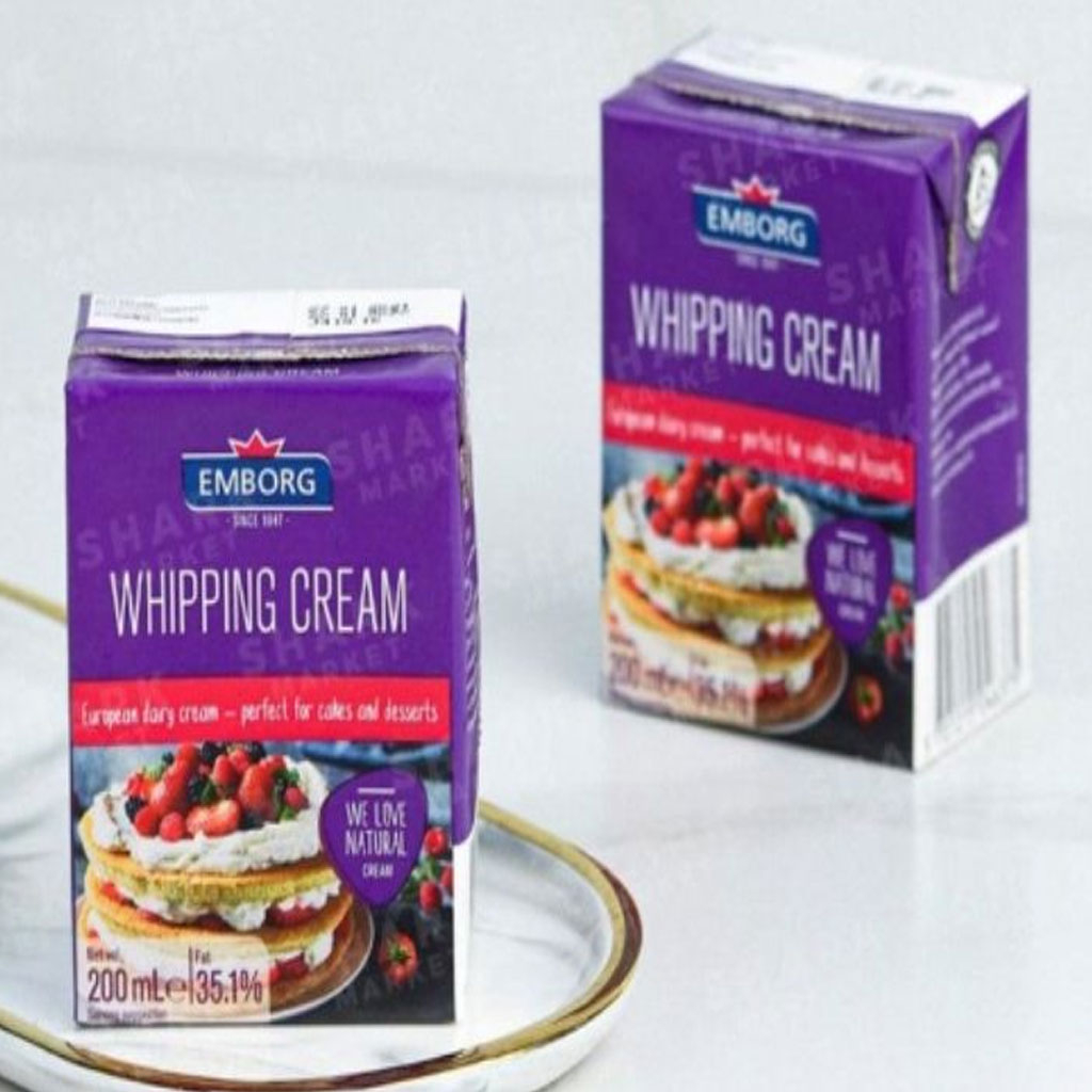 Kem sữa tươi Emborg Whipping Cream 200ml F122861