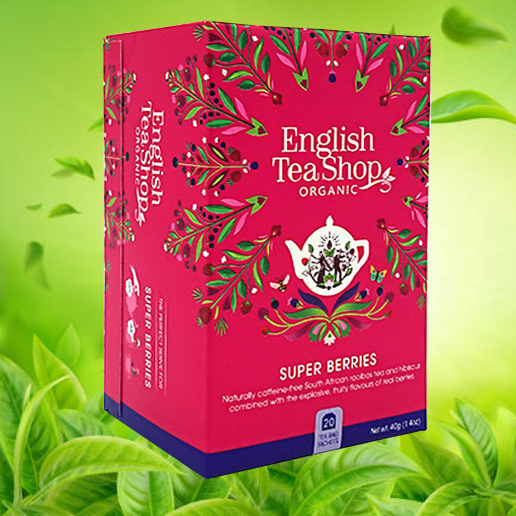 Trà English Tea Shop Organic Super Berries 40g B130303