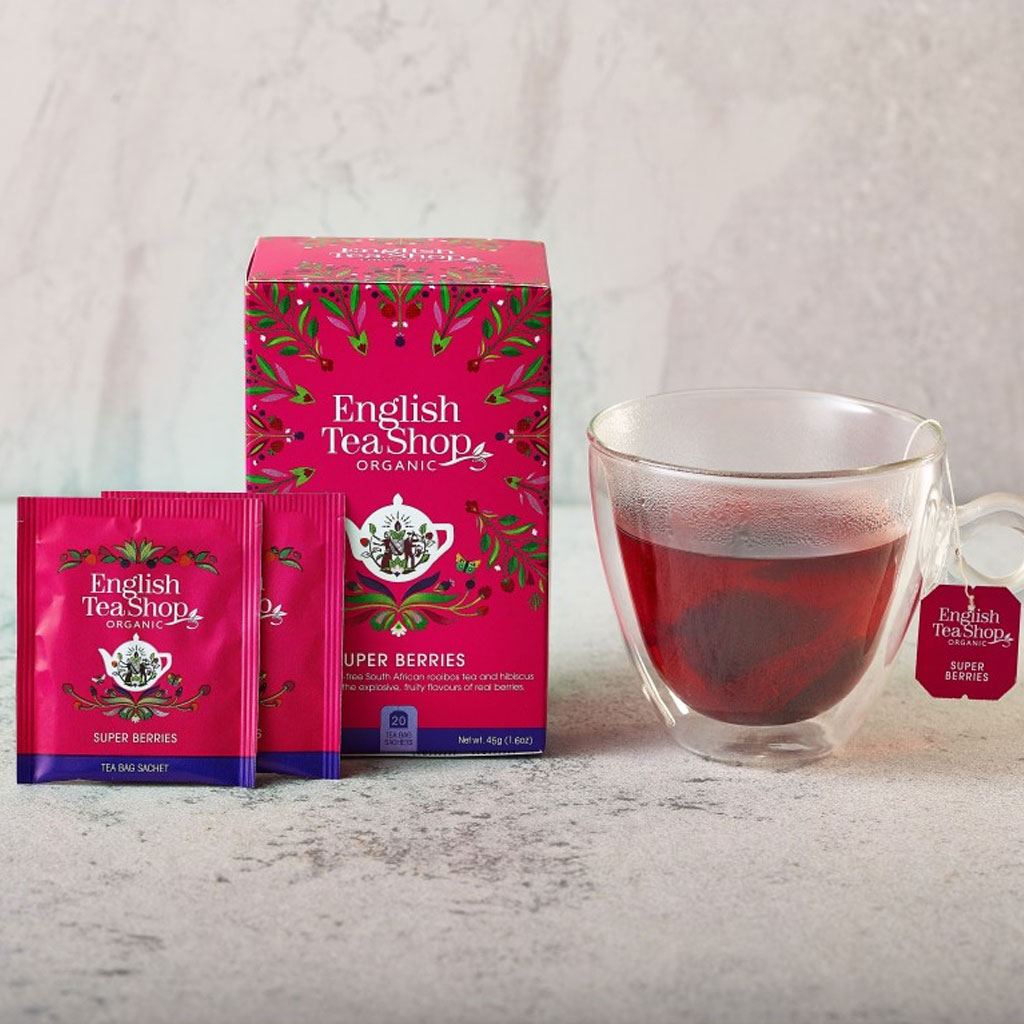 Trà English Tea Shop Organic Super Berries 40g B130303