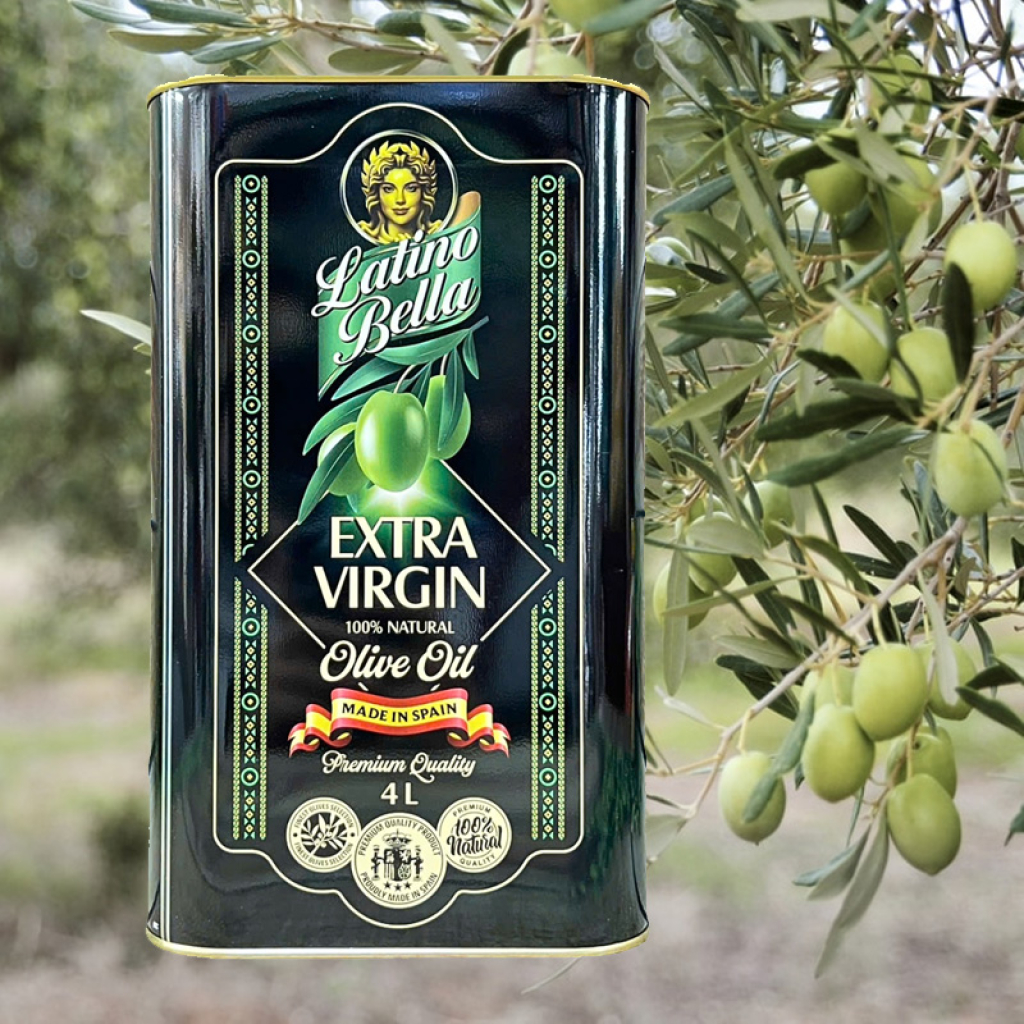 Dầu Ô Liu Latino Bella Extra Virgin 4L F122168