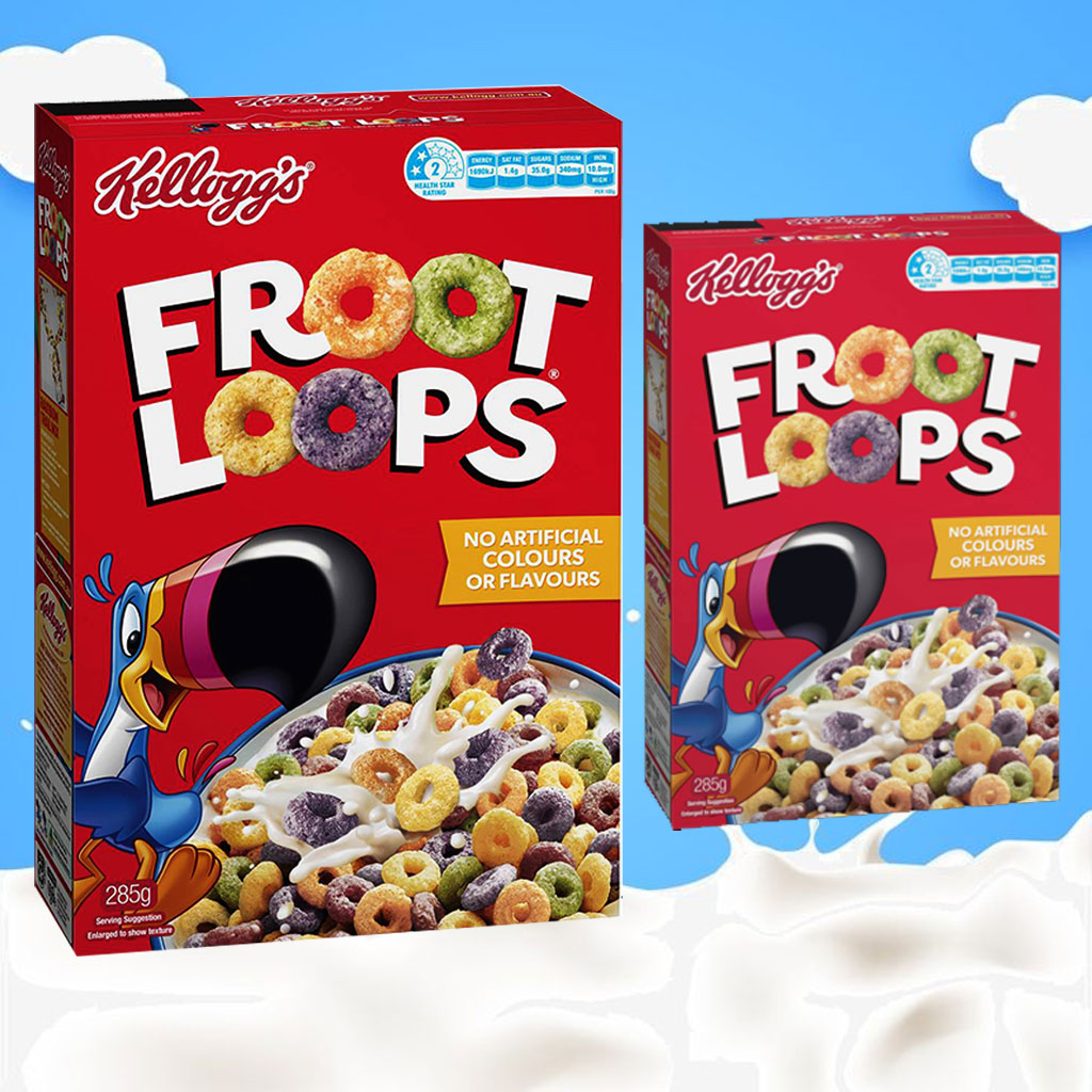 Ngũ cốc Kellogg's Froot Loops 285g