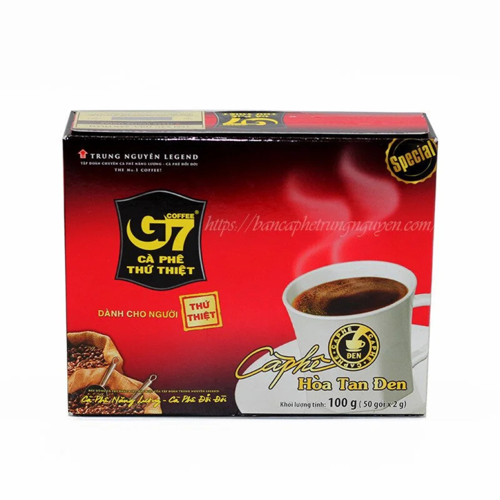 Cà phê hòa tan đen G7 30g