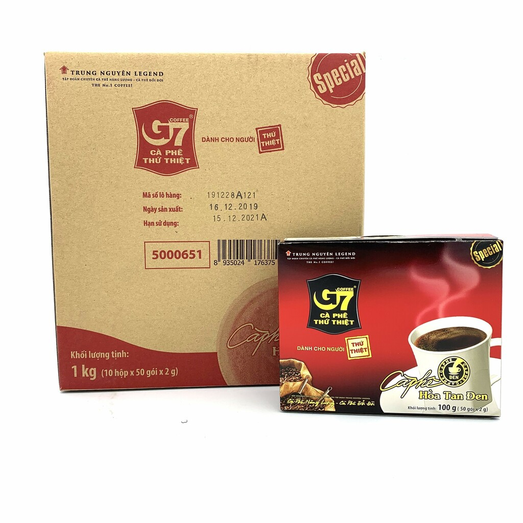 Cà phê hòa tan đen G7 30g