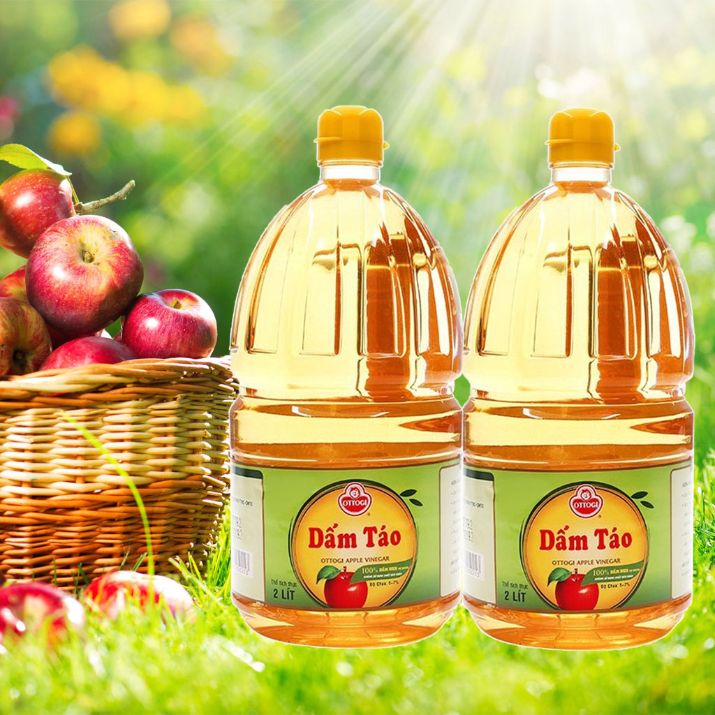 Giấm táo Hàn Quốc Ottogi 2L