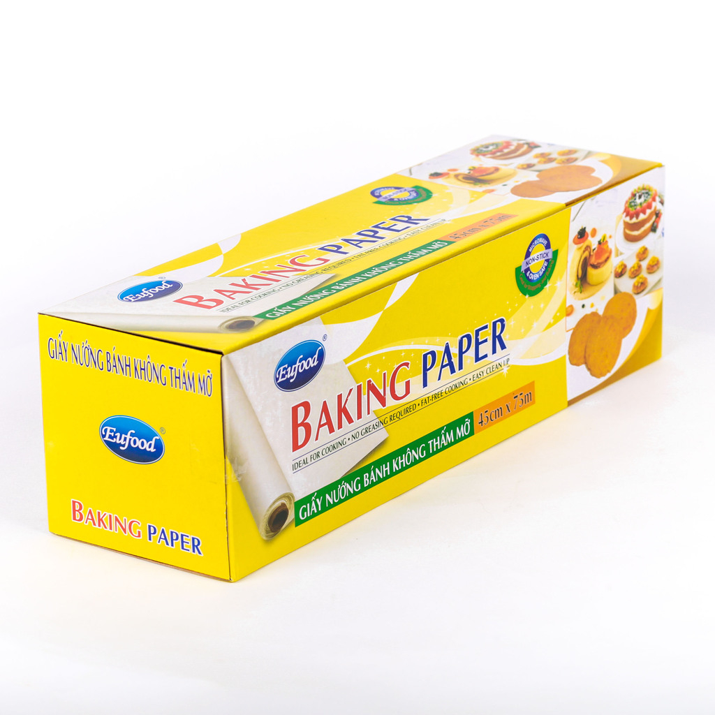 Giấy nướng bánh Baking Paper 45cmx75m