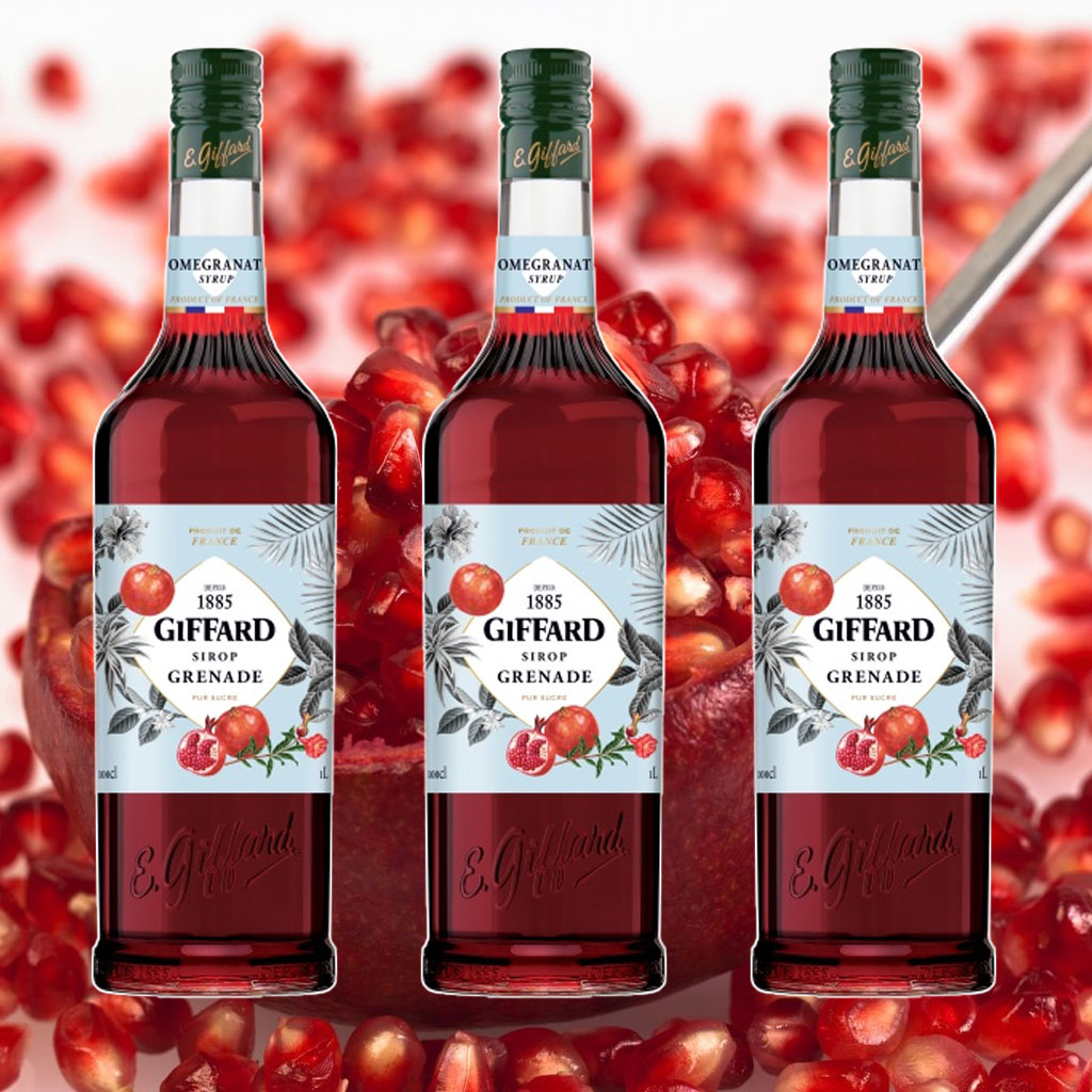Sirô Lựu Giffard Pomogranate Syrup 1 lít
