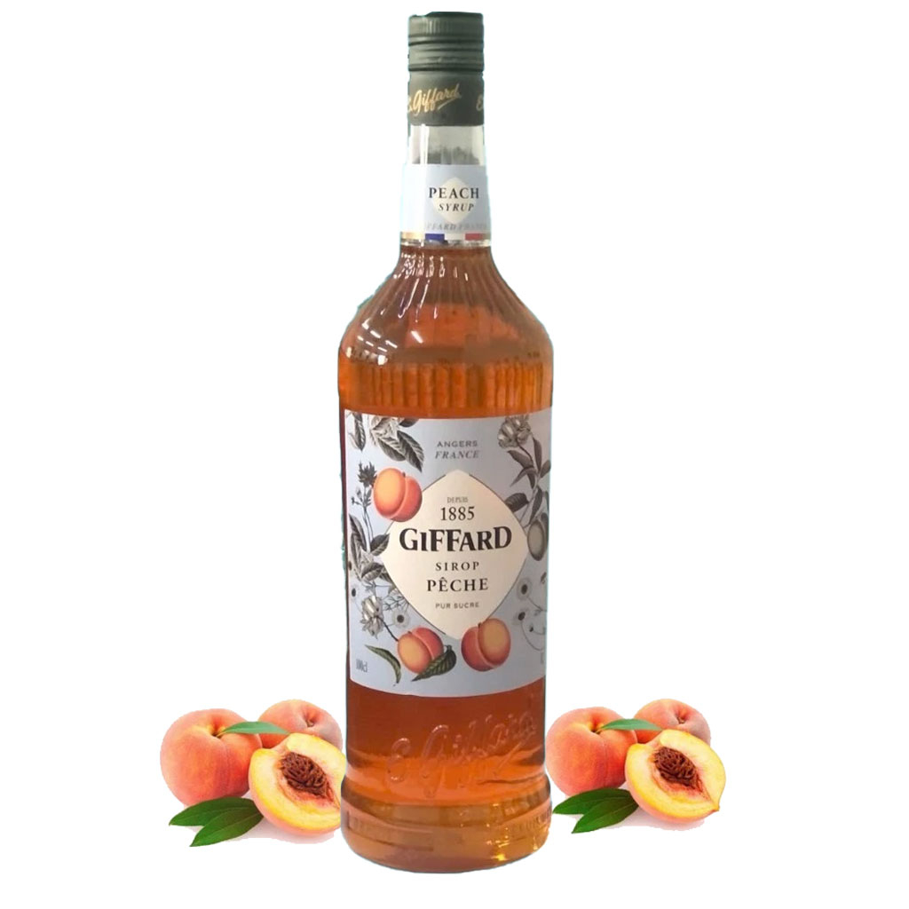 Sirô Đào Giffard Peach Sirup 1lít