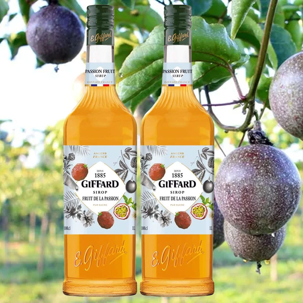 Sirô chanh dây Giffard Passion Fruit Syrup 1 lít