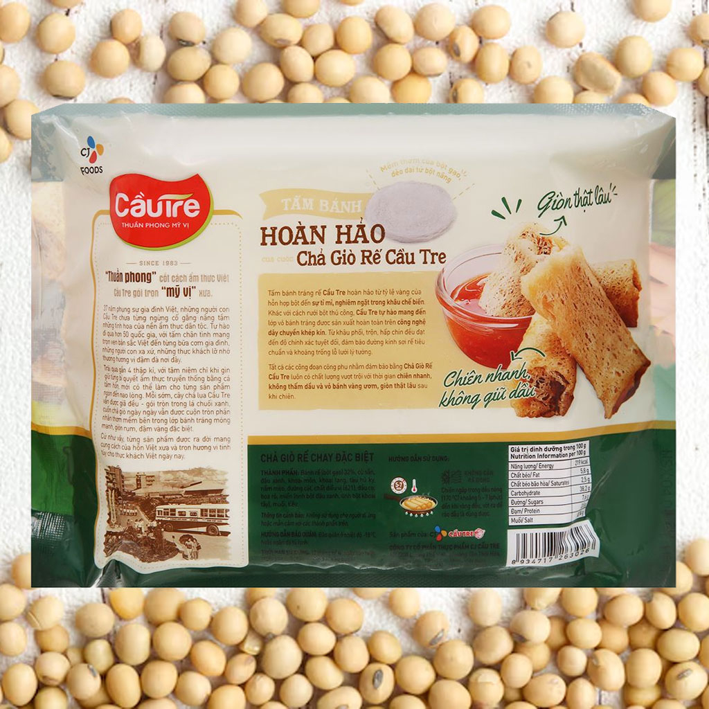 Chả Giò Rế Chay Đặc Biệt Cầu Tre CJ 500g