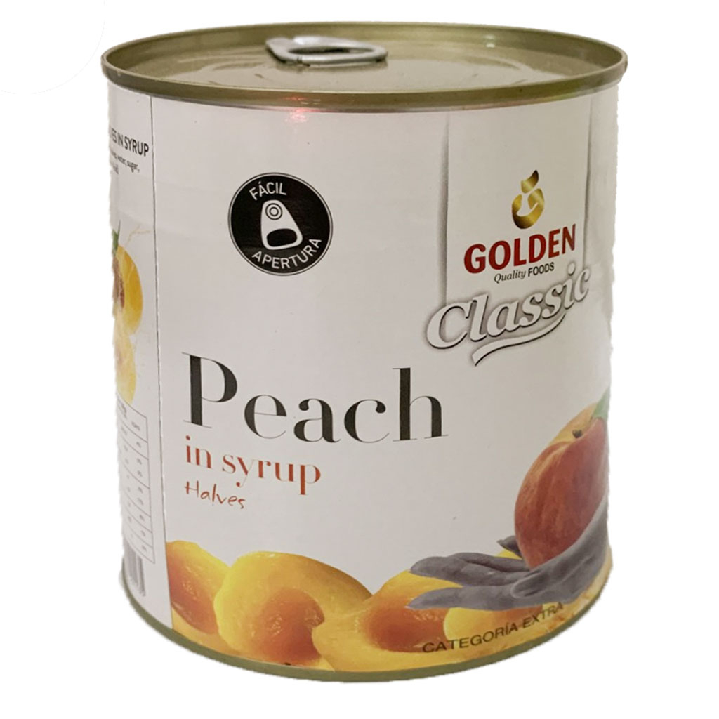 Đào Ngâm Golden Classic Peach in Syrup Halves 820gr