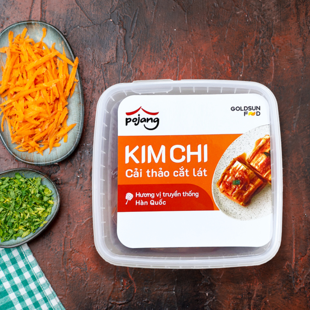 Kim chi cải thảo cắt lát GoldSun