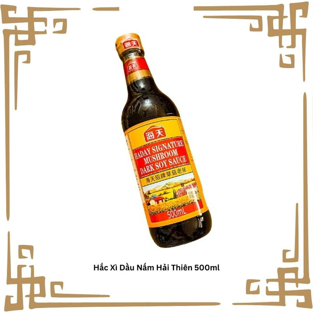 Hắc Xì Dầu Hương Nấm Hải Thiên 500ml