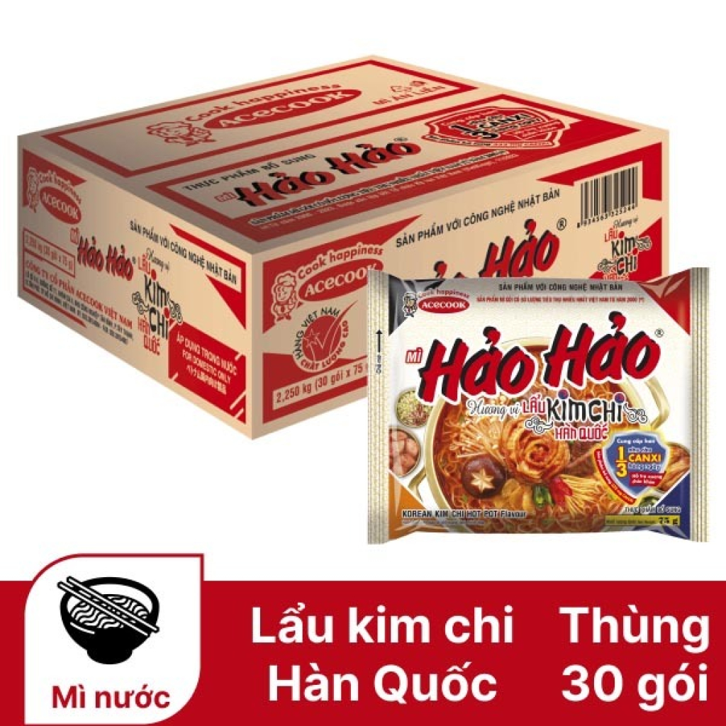 Mì Hảo Hảo thùng 30 gói