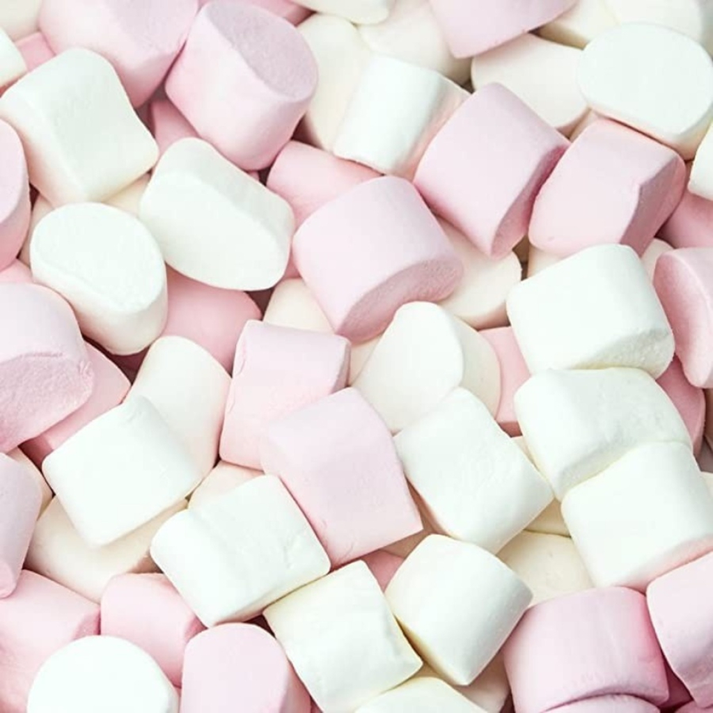 Kẹo xốp Chamallows Pink & White Haribo 150g