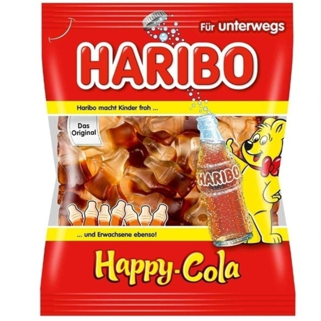 Kẹo dẻo Haribo Happy Cola 160g F122184