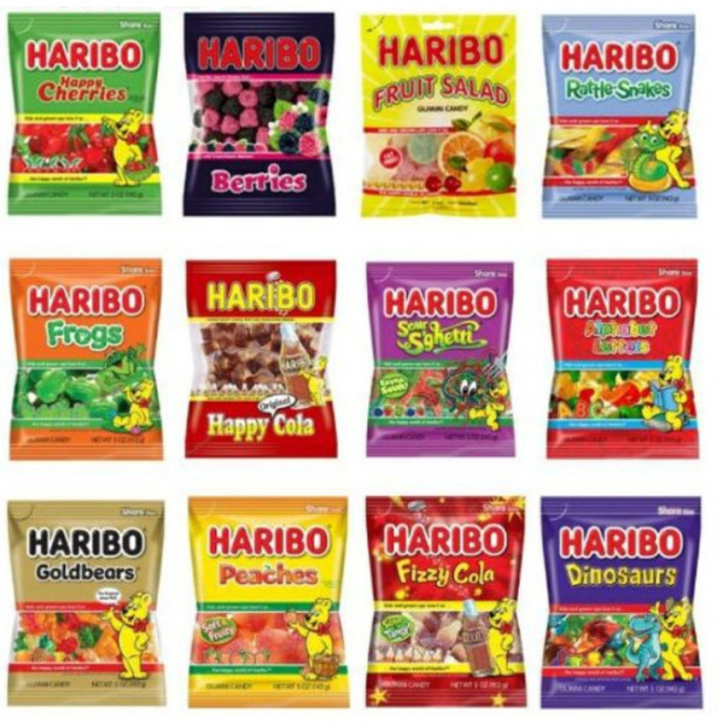 Kẹo dẻo Haribo Fruity Basket 80g F122794