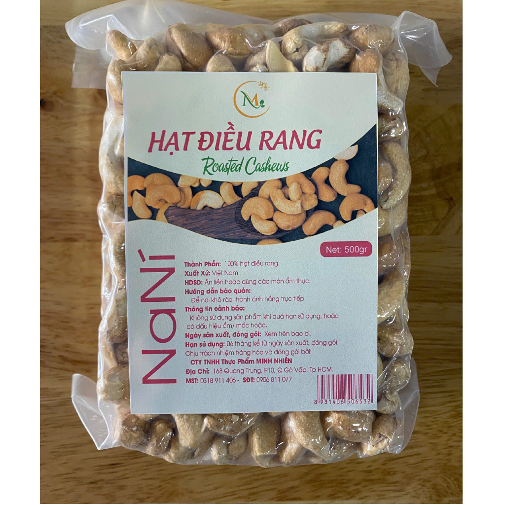 Hạt điều rang muối 500gr