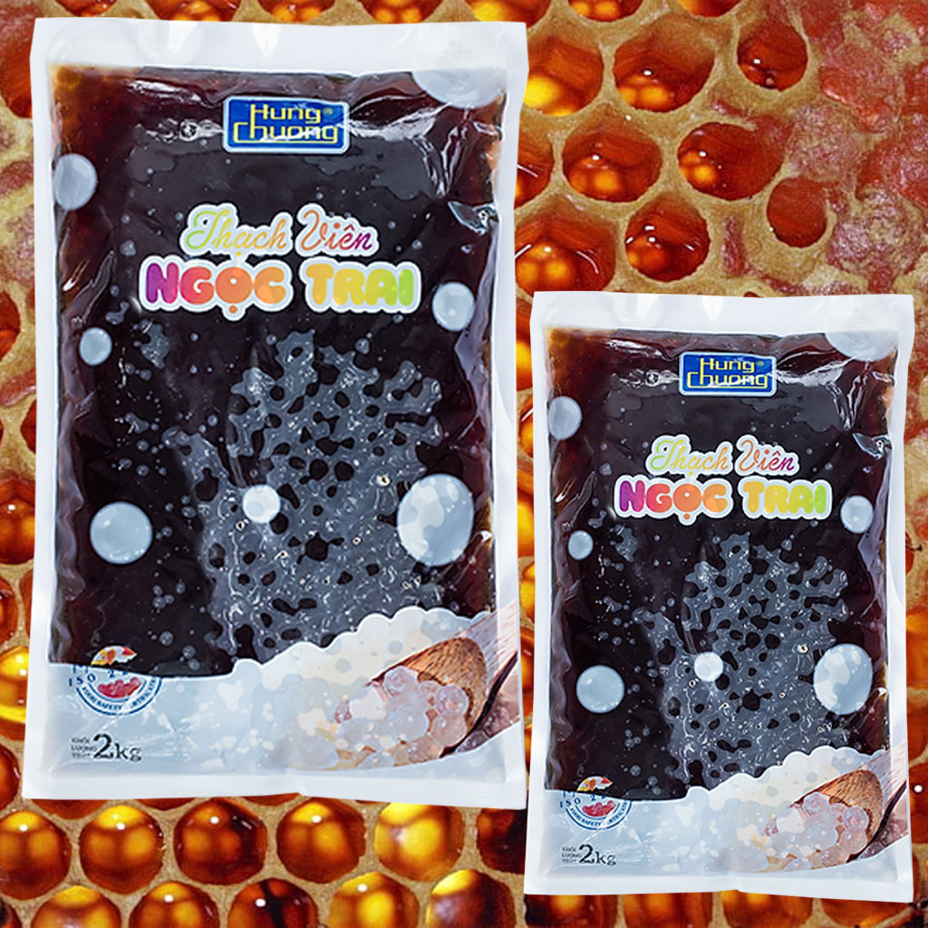 Thạch Viên Ngọc Trai Mật Ong Hùng Chương 2kg